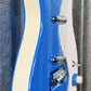 Danelectro '59M NOS+ Go-Go Blue Vintage Style Electric Guitar #5282