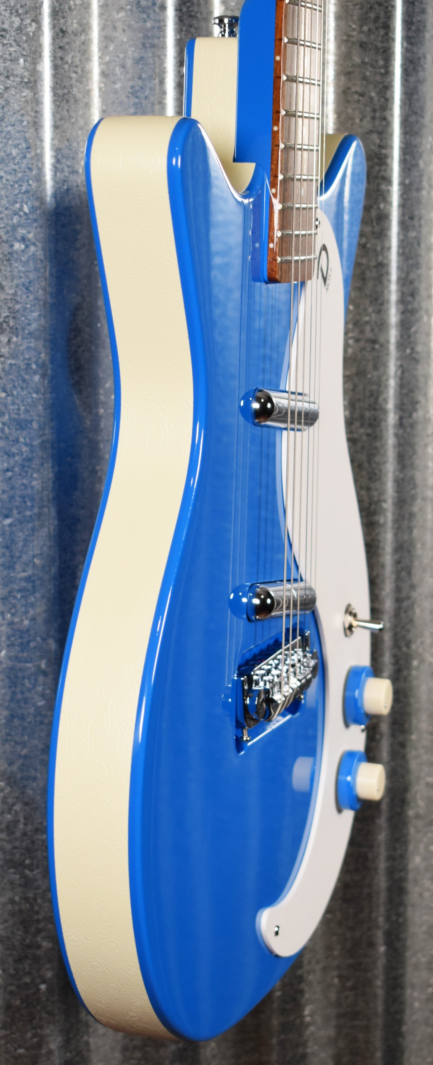 Danelectro '59M NOS+ Go-Go Blue Vintage Style Electric Guitar #5282