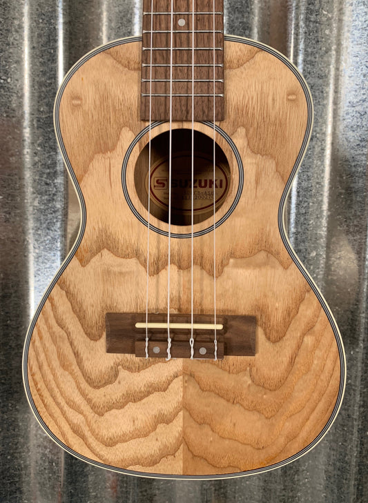 Suzuki 24" Concert Ukulele Ash & Bag SUKCB-ASH