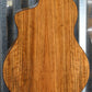 Washburn Bella Tono Studio Vite S9V Charcoal Burst Acoustic Electric Guitar #0895