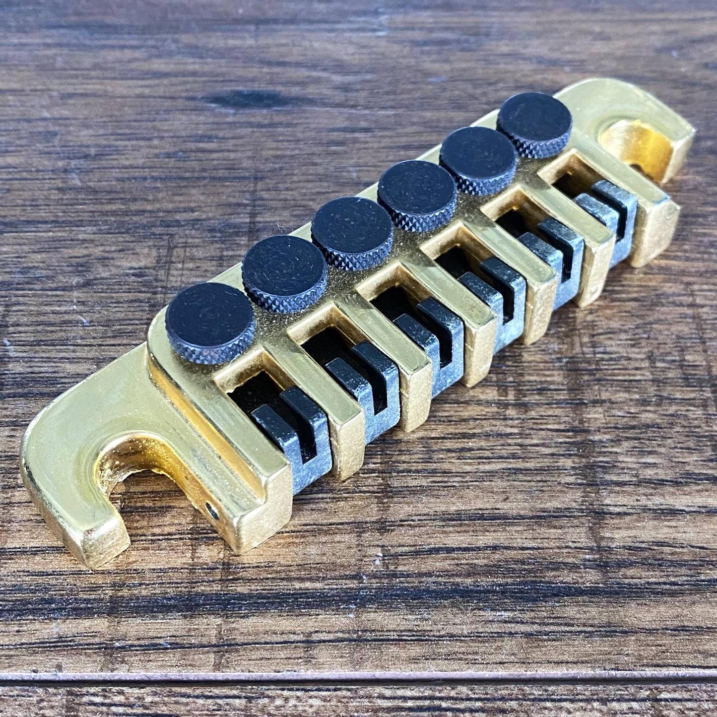 Gibson TP-6 Fine Tuning Guitar Stopbar Tailpiece Direct Replacement Gold Used