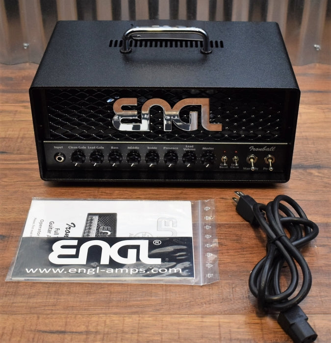 ENGL Ironball E606 20/5/1 Watt All Tube Guitar Amplifier Head