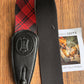 Levy's MSSPLD8-RED 2" Adjustable Print Poly Guitar & Bass Strap Red