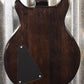Hamer Archtop Flame Trans Black Double Cut Electric Guitar SATF-TBK #0201