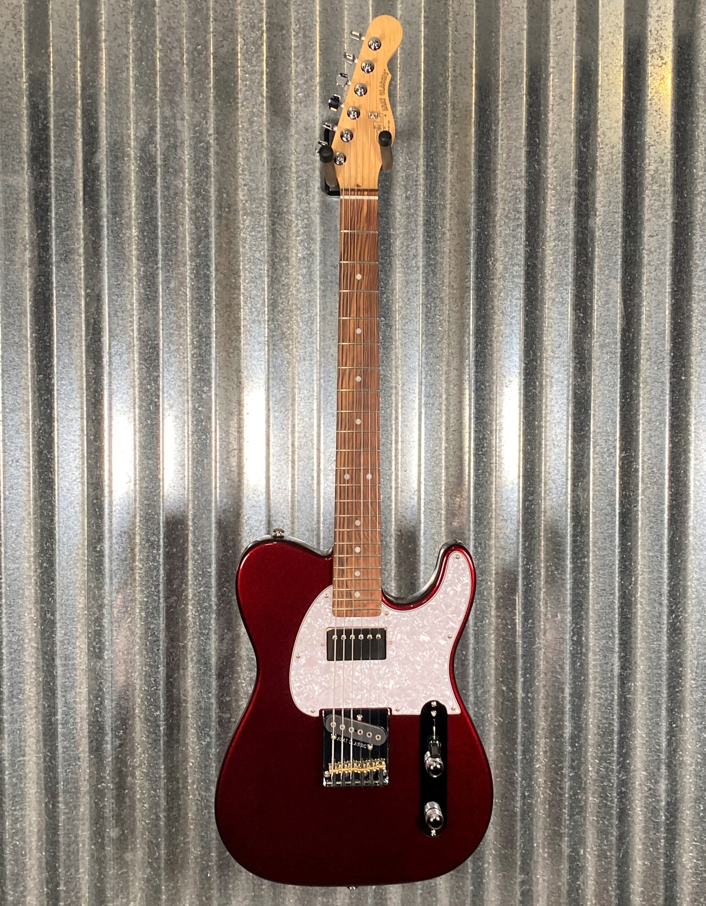 G&L USA 2023 Custom ASAT Classic Bluesboy Ruby Red Metallic Guitar & Bag #1201 Used