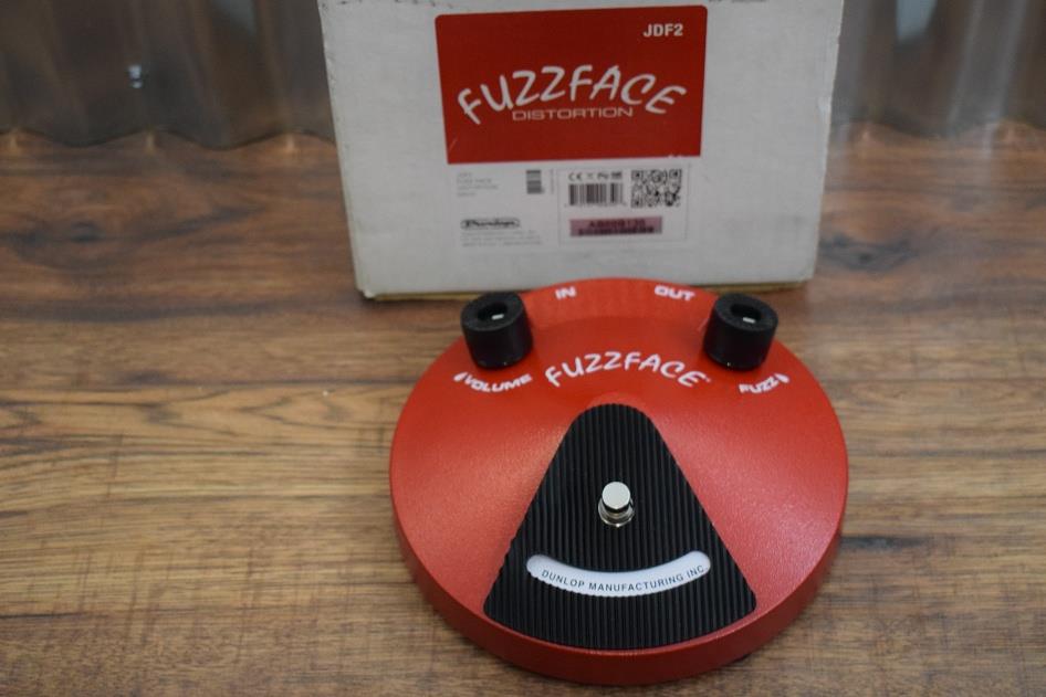 Dunlop Fuzz Face Distortion Electric Guitar Bass Effect Pedal JDF2 *