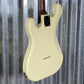Schecter Jack Fowler Traditional HT HH Hardtail Ivory Roasted Neck Guitar #0289