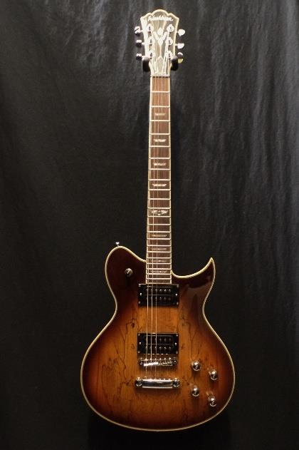 Washburn WIDLXSPLTD Spalted Maple Original Idol Guitar in Tobacco Sunburst #0147
