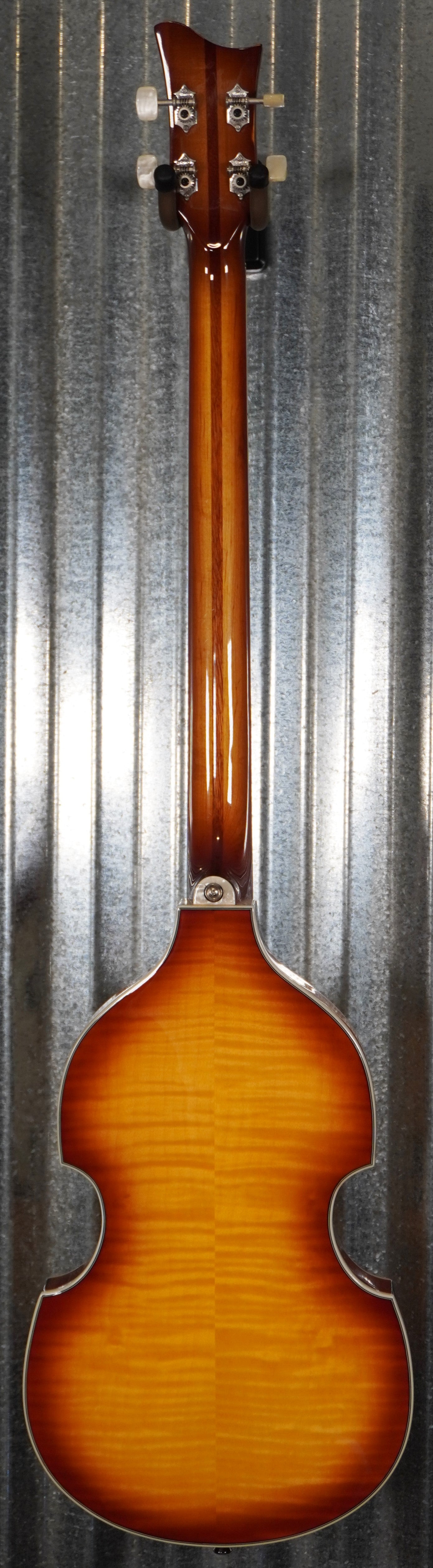 Hofner H500/1-CT Contemporary Series Sunburst 4 String Violin Bass & Case Used