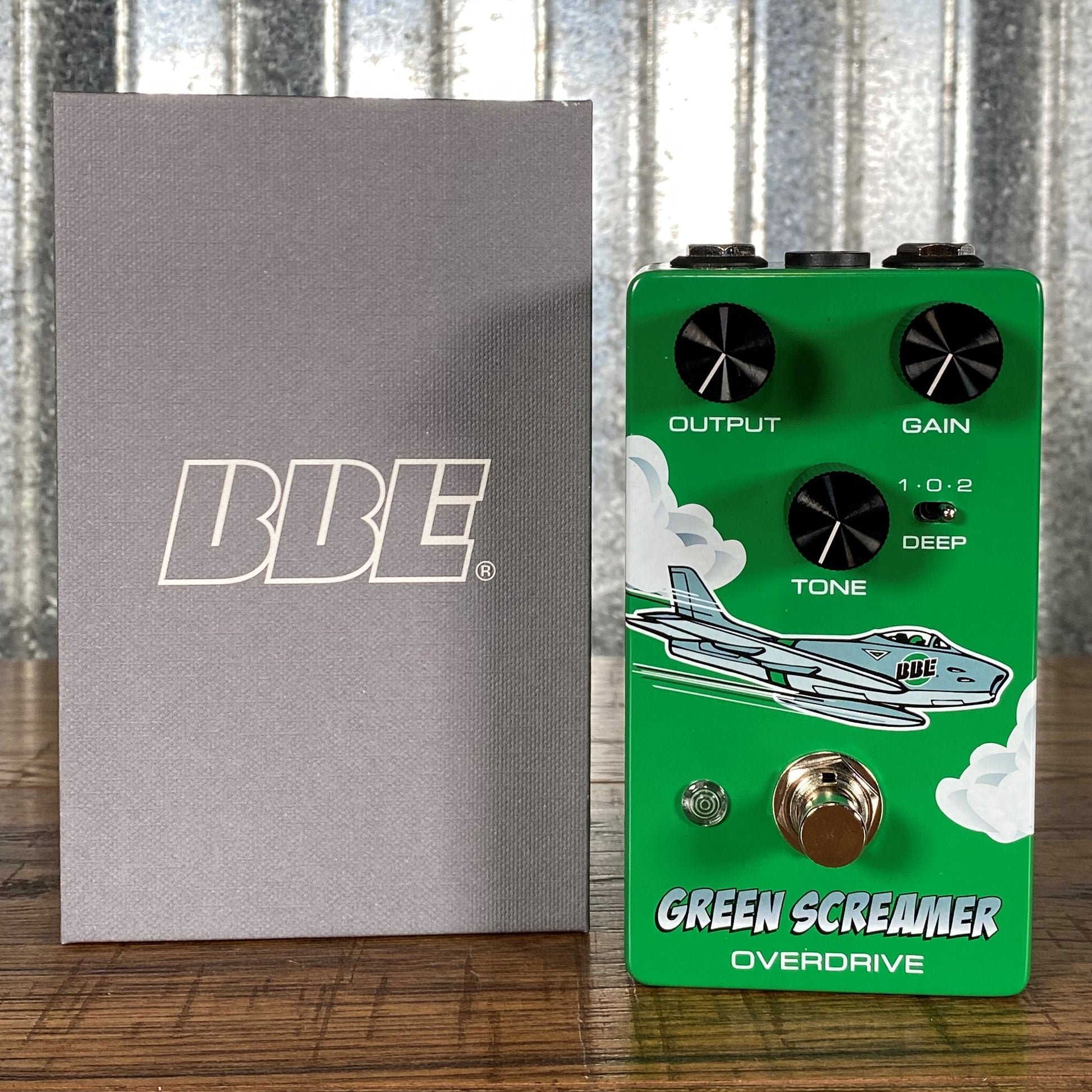 green guitar pedals BBE Green Screamer V2 Overdrive Distortion Guitar Effect Pedal