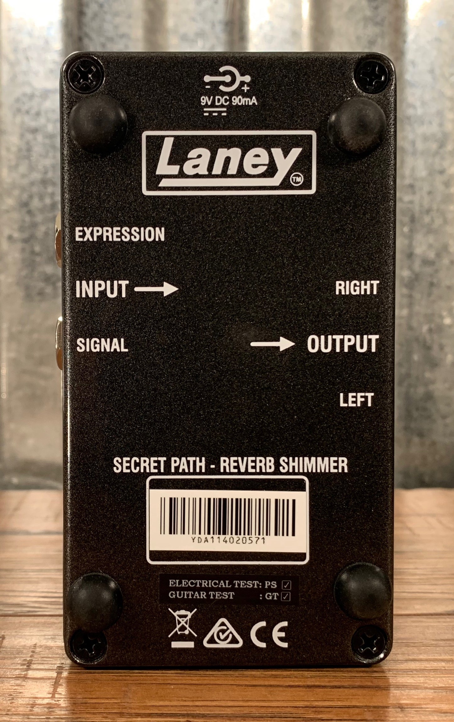 Laney Black Country Customs Secret Path Reverb Guitar Effect Pedal BCC-Secret Path