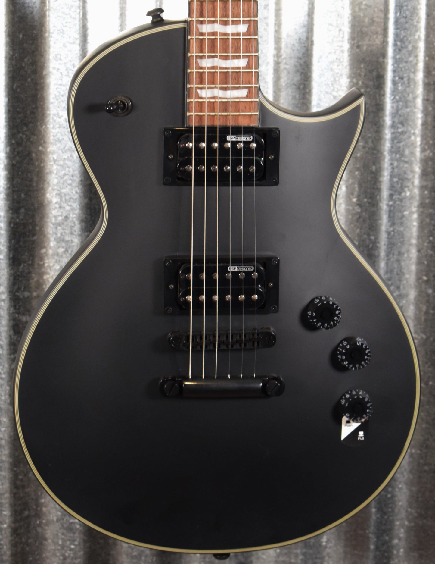ESP LTD EC-256 EC Series Black Satin Guitar LEC256BLKS #1118