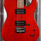 G&L USA ASAT HH RMC Clear Red Guitar & Case #8114