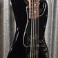 G&L USA JB-5 Jet Black 5 String Jazz Bass Rosewood Satin Neck & Case #6089