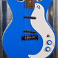 Danelectro '59M NOS+ Go-Go Blue Vintage Style Electric Guitar #5282