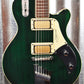 Supro 1296BG Silverwood Trans British Racing Green Guitar & Bag Demo #0588