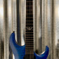 Washburn Parallax M200 Flame Trans Blue Matte Guitar & Case PXM200AFTBLM #0060