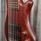 Warwick German Pro Series Thumb BO Burgundy 6 String Bass & Bag #8019