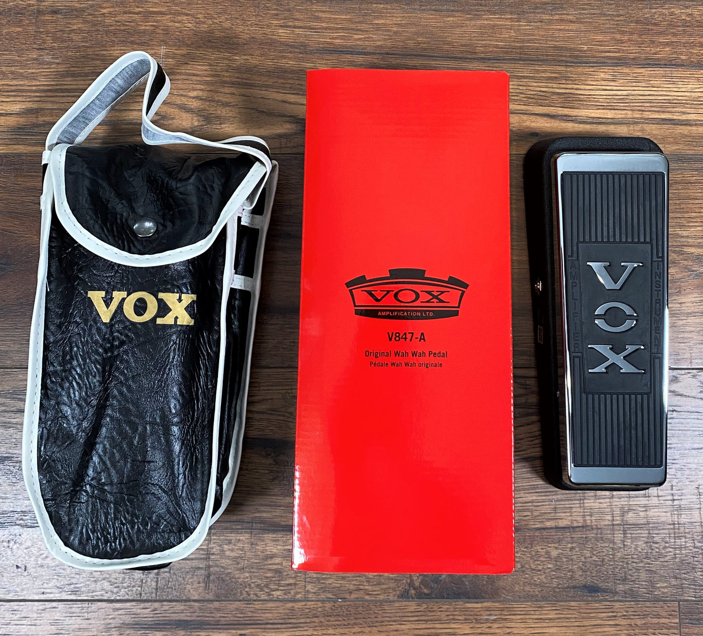 VOX V847A Wah Guitar Effect Pedal with AC jack