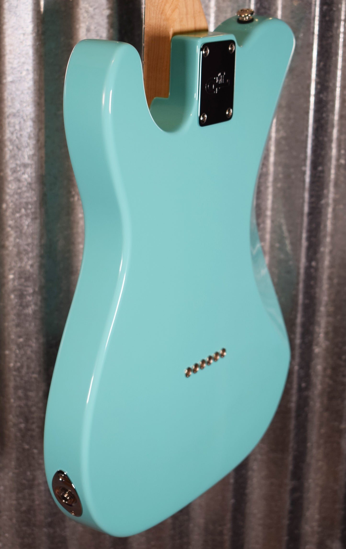 G&L USA ASAT Classic Bluesboy Turquoise Maple Satin Neck Guitar & Case #5318