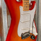 G&L USA Custom Legacy Cherryburst Birdseye Guitar & Hardshell Case #0343 Used