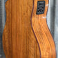 Washburn Bella Tono Studio Vite S9V Charcoal Burst Acoustic Electric Guitar #0895