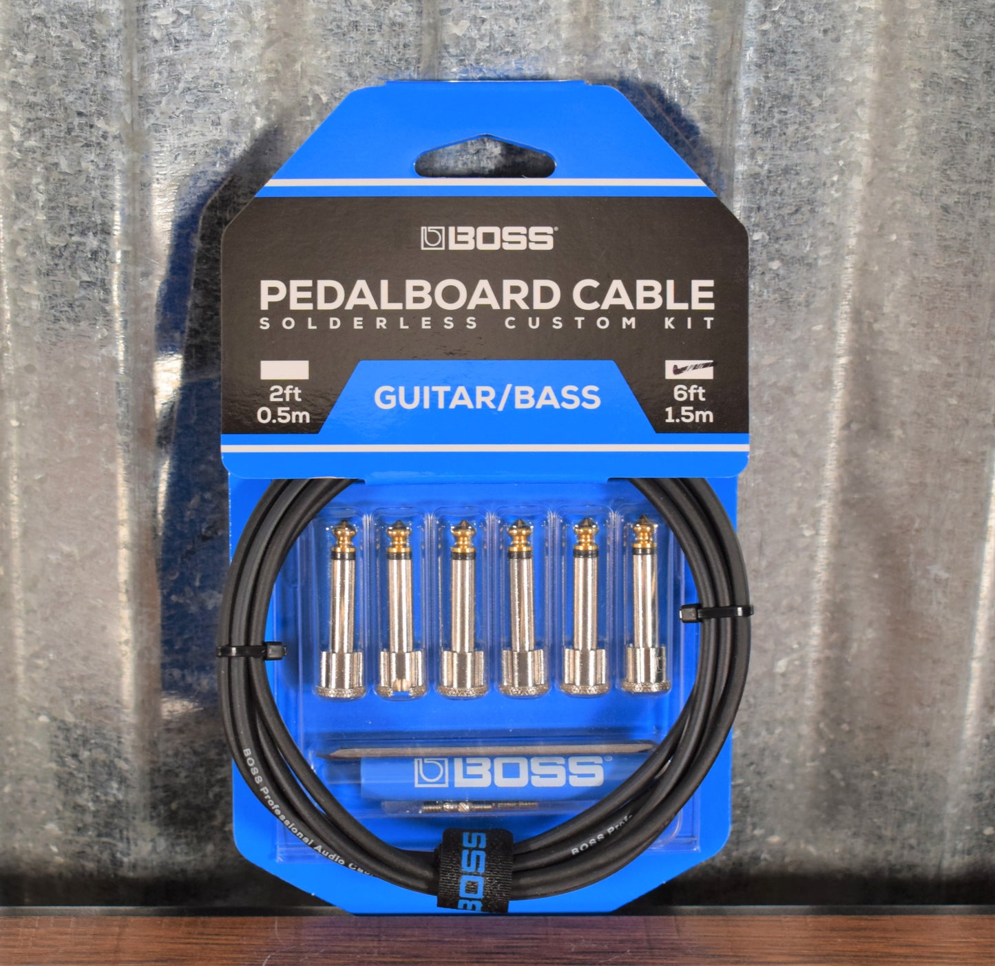 Boss BCK-6 6' 6 Connector Pedalboard Cable Kit