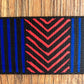 Levy's MP2TC-001 2" Adjustable Print Poly Guitar & Bass Strap Black Red Blue