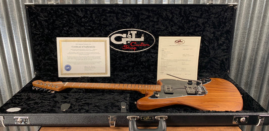G&L Guitars USA Custom Shop Doheny Roasted Ash Guitar & Case #5010