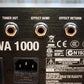 Warwick LWA 1000 Watt 2 Channel Bass Amplifier Head LWA1000 Black B Stock