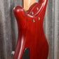 Warwick Rockbass Corvette $$ Double Buck Burgundy 5 String Bass & Bag #0818