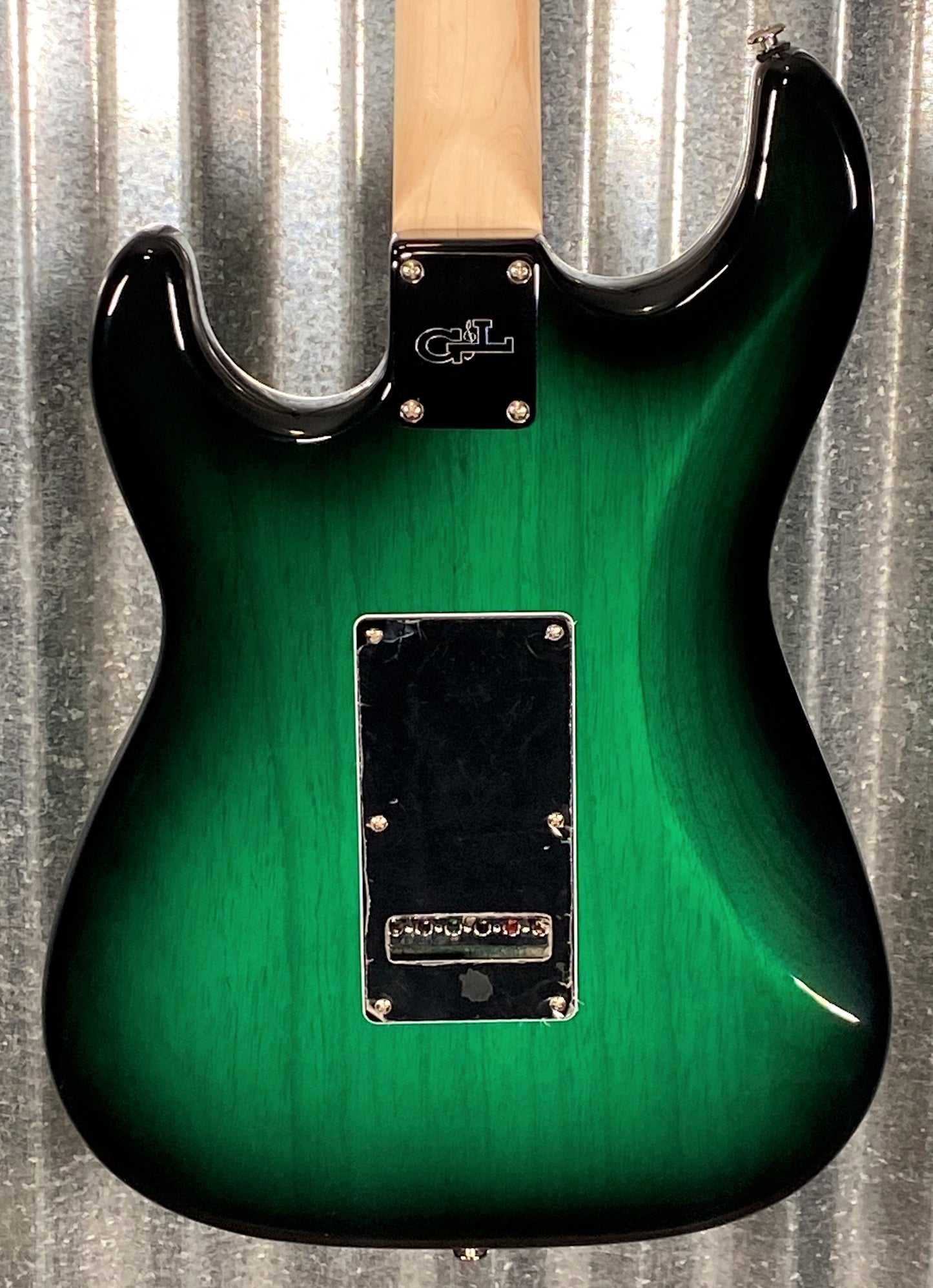 G&L USA Legacy Greenburst Guitar & Case #8024