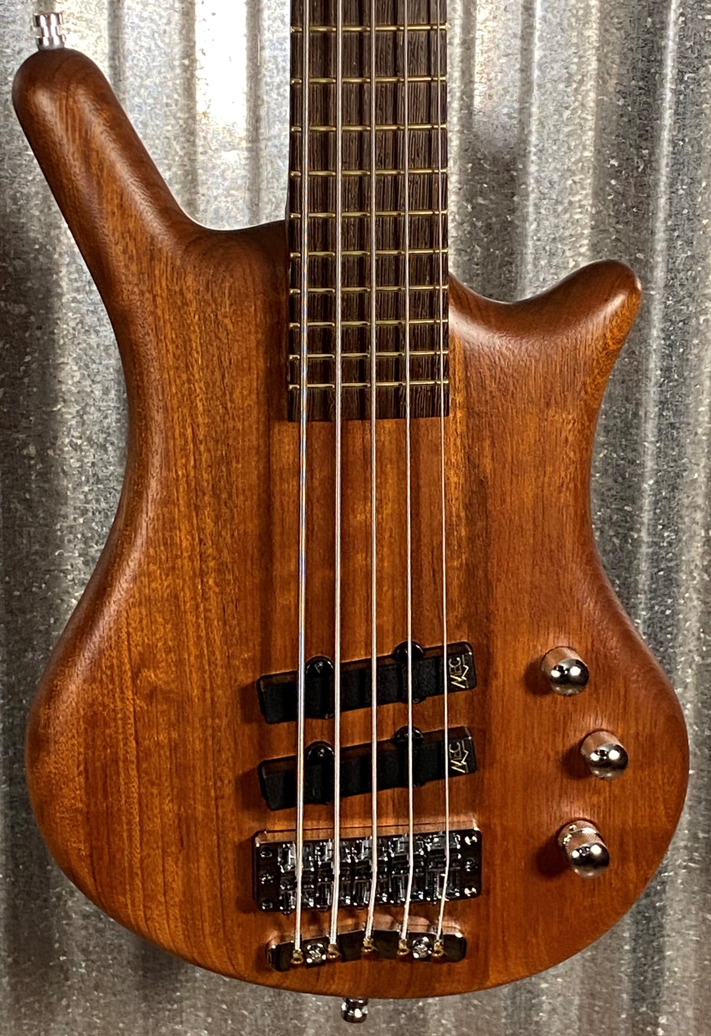 Warwick German Pro Series Thumb BO 5 String Natural Bass & Gig Bag Blem #2522