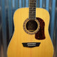 Washburn Heritage HD20S Sold Spruce Top Dreadnought Acoustic Guitar & Case #0802