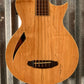 ESP LTD TL-5 Spalted Maple Thinline 5 String Acoustic Electric Bass LTL5SMNAT & Case #2224
