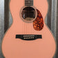 PRS Paul Reed Smith SE P20E LTD ED Acoustic Electric Parlor Lotus Pink Guitar & Bag #3002