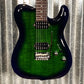 Musi Virgo Fusion Telecaster HH Deluxe Tremolo Greenburst Guitar #0950 Used