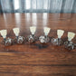 Kluson Revolution KRGL-3-NP 3 Per Side Locking G-Mount Tuning Machine Set Nickel Plastic Keystone Used