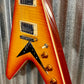 Hamer Vector Mahogany Flying V Cherry Sunburst Electric Guitar & Bag #1023