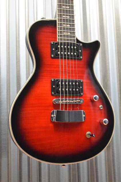 Hagstrom Ultra Swede ULSWE-BGB Burgundy Burst Electric Guitar & Bag #556