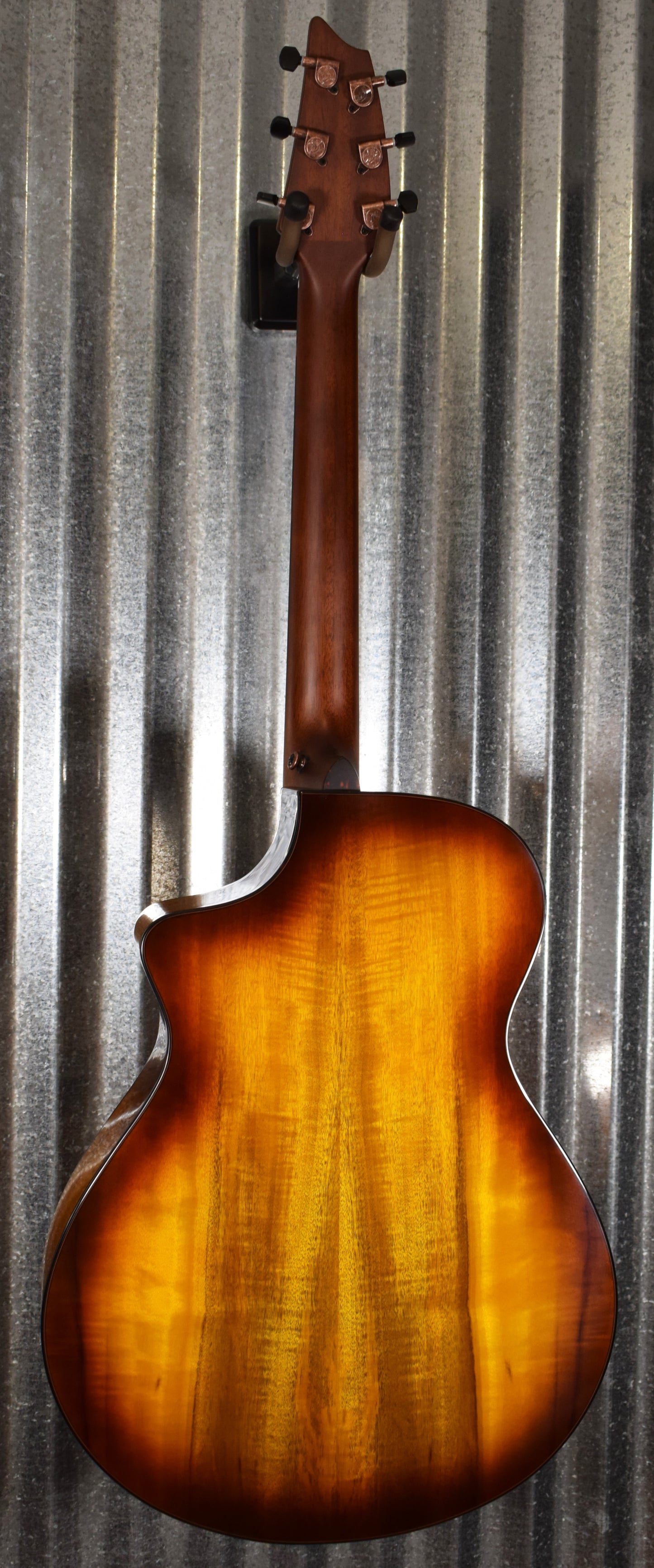 Breedlove Pursuit Exotic S Concert Tiger's Eye CE Myrtlewood Acoustic Electric Guitar #9308