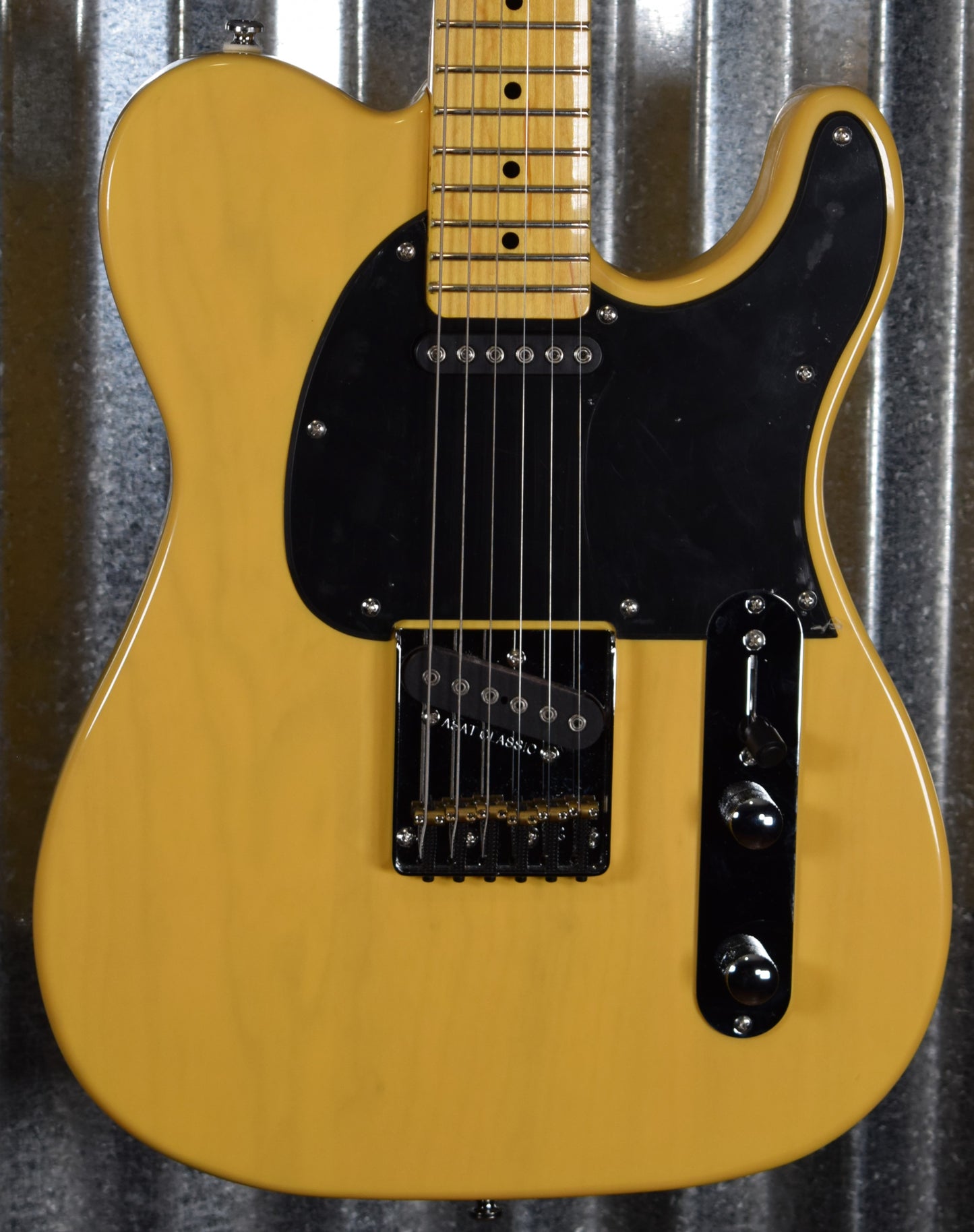 G&L Tribute ASAT Classic Butterscotch Blonde Guitar #0676 Demo