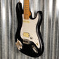 Jet JS800 Relic BK Strat Style Hard Tail Guitar Black Distressed #0004