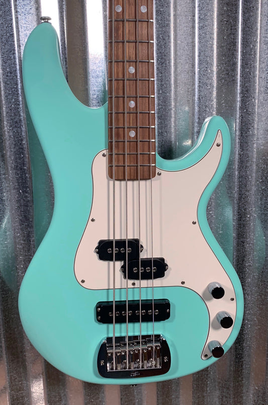 G&L USA Fullerton Custom SB2 Surf Green 4 String Bass & Case SB-2 2018 #5013