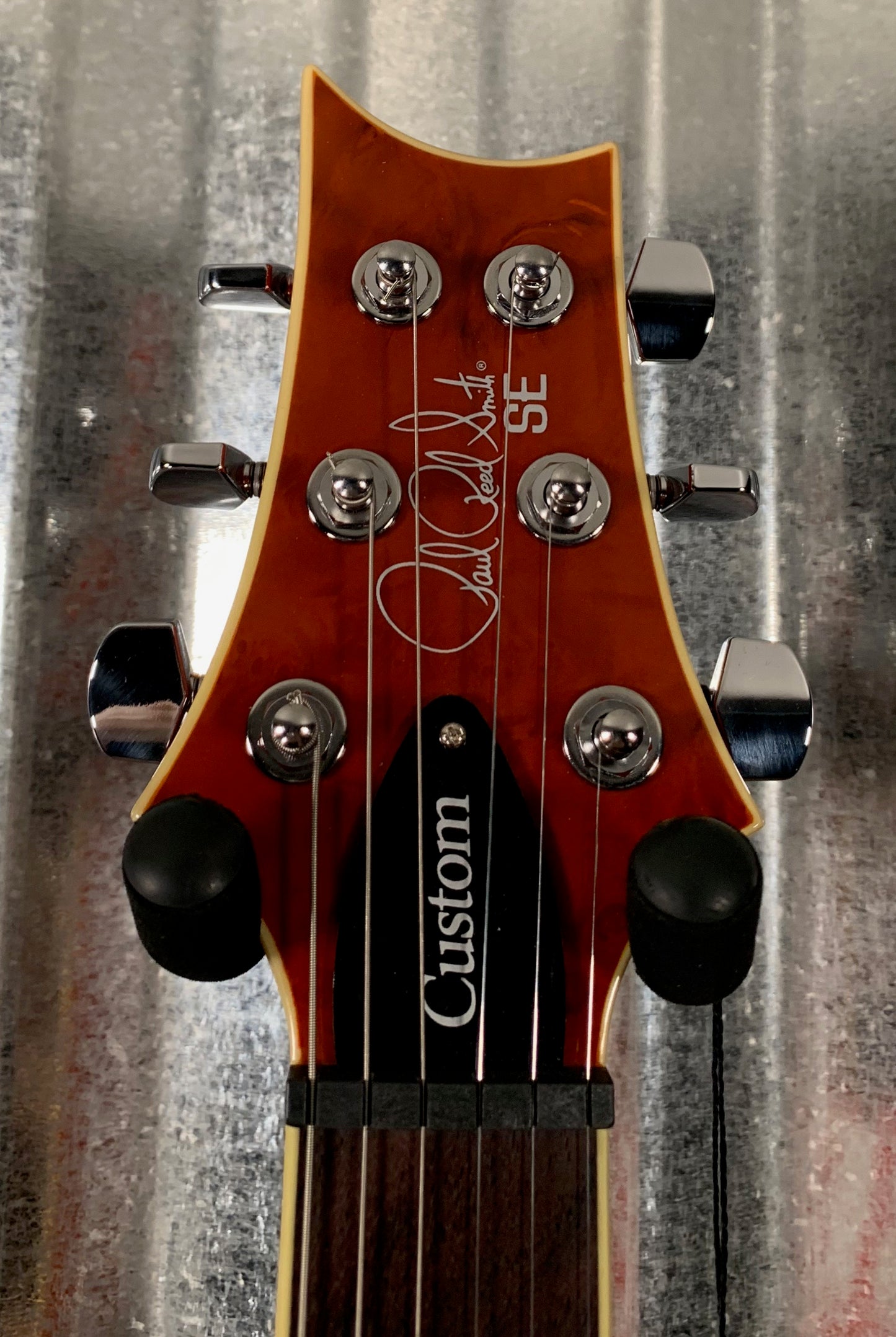 PRS Paul Reed Smith SE Custom 24 Laurel Burl Top Vintage Sunburst Guitar Gig Bag 2018 #3480