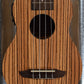 Ortega Guitars Friends Series RFU10ZE Zebrawood Acoustic Electric Soprano Ukulele & Bag