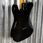 Fender Modern Player Telecaster Plus Charcoal Transparent Guitar #5204 Used