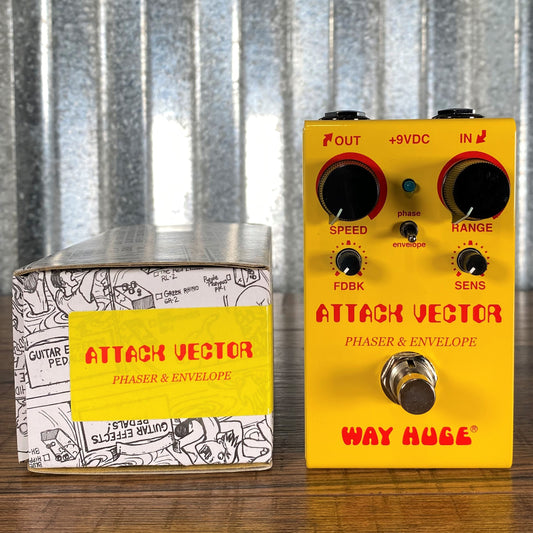 Dunlop Way Huge Smalls WM92 Attack Vector Phaser Envelope Filter Guitar Effect Pedal