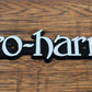 Electro-Harmonix EHX Guitar Amplifier 8" Plastic Replacement Logo Badge Emblem Used