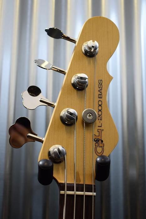 G&L Guitars USA L-2000 4 String Bass Midnight Blue Metallic Frost & Case 2017 #4087